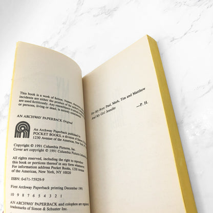 My Girl: A Novelization by Patricia Hermes [MOVIE TIE-IN PAPERBACK] 1992 • Pocket Books