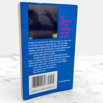 My Secret Admirer by Carol Ellis [FIRST PAPERBACK PRINTING] 1989 • Point Horror #4 *Condition