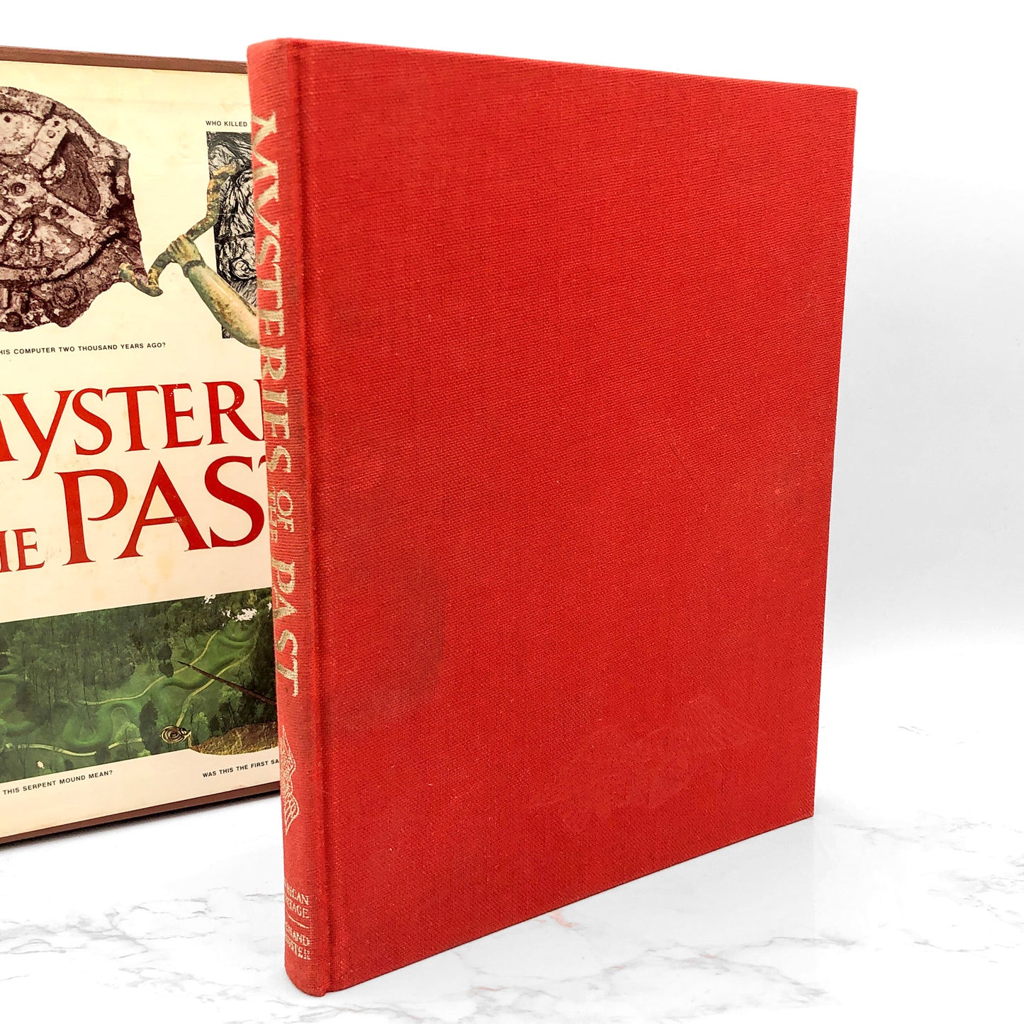 Mysteries of the Past by Lionel Casson, Robert Claiborne, Brian M. Fagan & Walter Karp [FIRST EDITION] 1977 • American Heritage Publishing