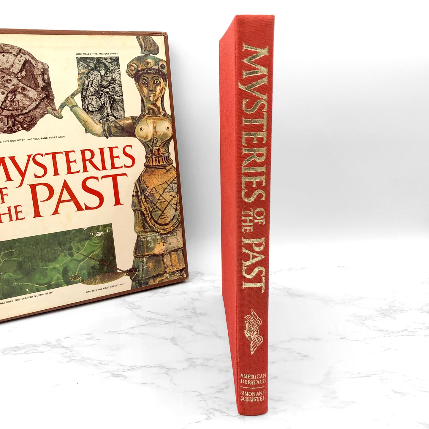 Mysteries of the Past by Lionel Casson, Robert Claiborne, Brian M. Fagan & Walter Karp [FIRST EDITION] 1977 • American Heritage Publishing