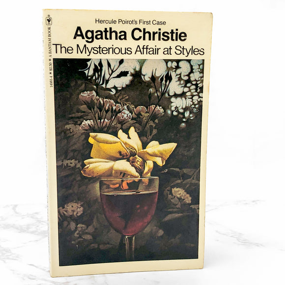 The Mysterious Affair at Styles by Agatha Christie [1981 PAPERBACK] • Bantam • Poirot #1