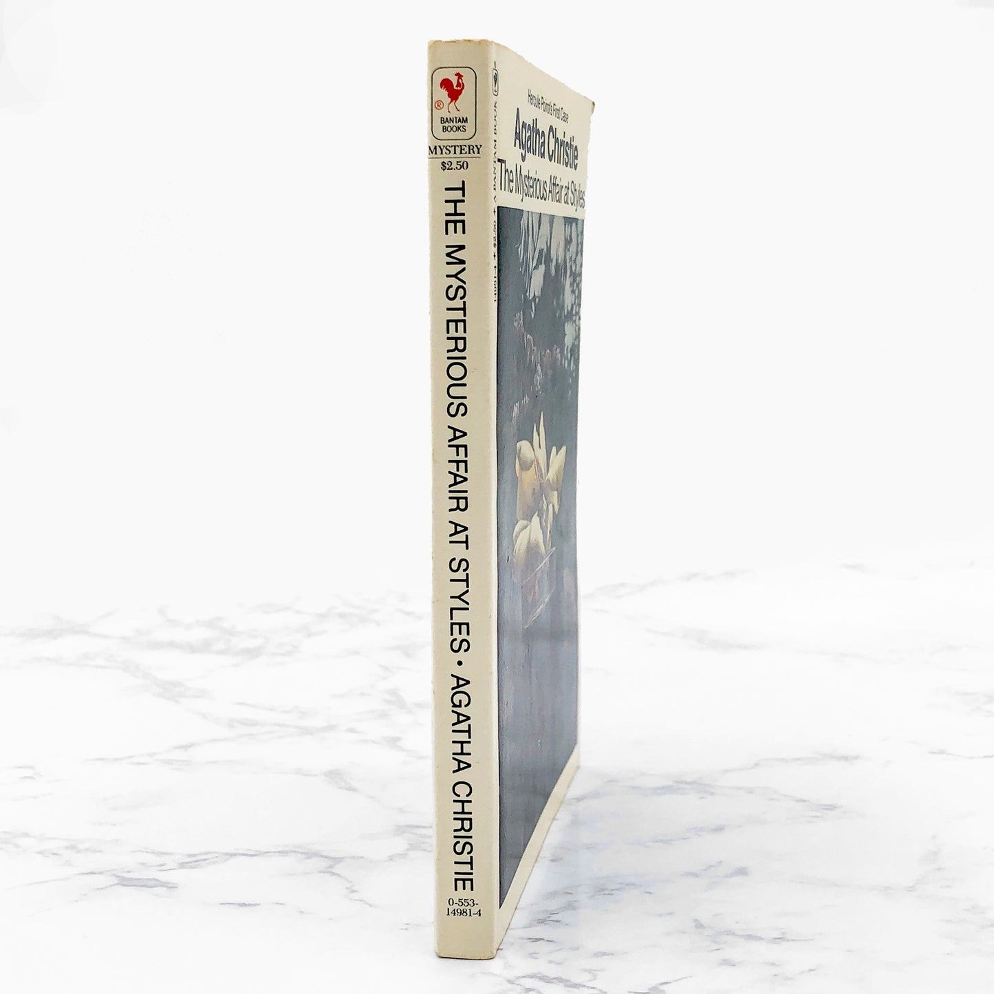 The Mysterious Affair at Styles by Agatha Christie [1981 PAPERBACK] • Bantam • Poirot #1