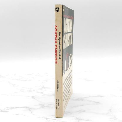 The Mysterious World of Agatha Christie by Jeffrey Feinman [FIRST PAPERBACK PRINTING] 1975 • Award Books