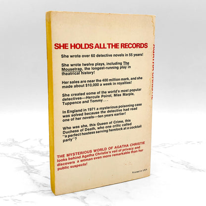 The Mysterious World of Agatha Christie by Jeffrey Feinman [FIRST PAPERBACK PRINTING] 1975 • Award Books