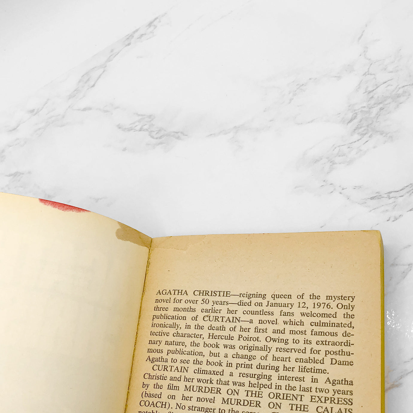 The Mysterious World of Agatha Christie by Jeffrey Feinman [FIRST PAPERBACK PRINTING] 1975 • Award Books