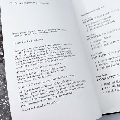 Mythic Ireland by Michael Dames [FIRST EDITION • FIRST PRINTING] 1992 • Thames & Hudson