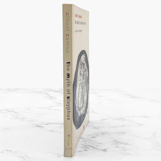 The Myth of Sisyphus & Other Essays by Albert Camus [FIRST U.S. PAPERBACK PRINTING] 1955 • Vintage