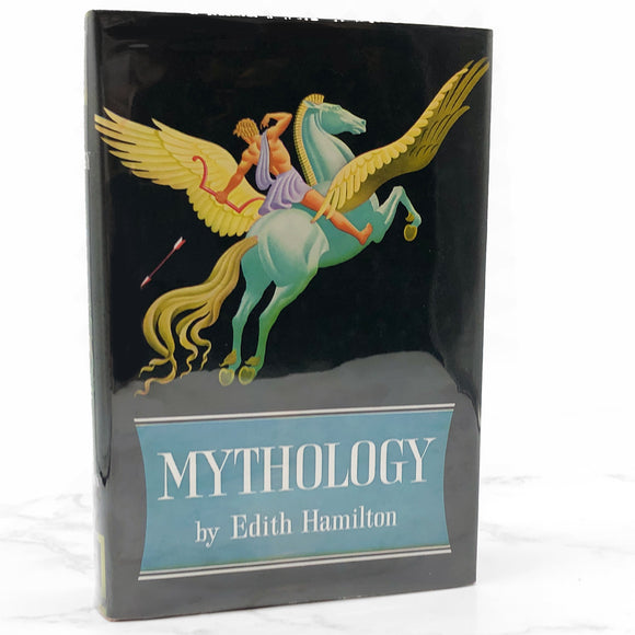 Mythology by Edith Hamilton [ILLUSTRATED HARDCOVER RE-ISSUE] 1998 • Little Brown