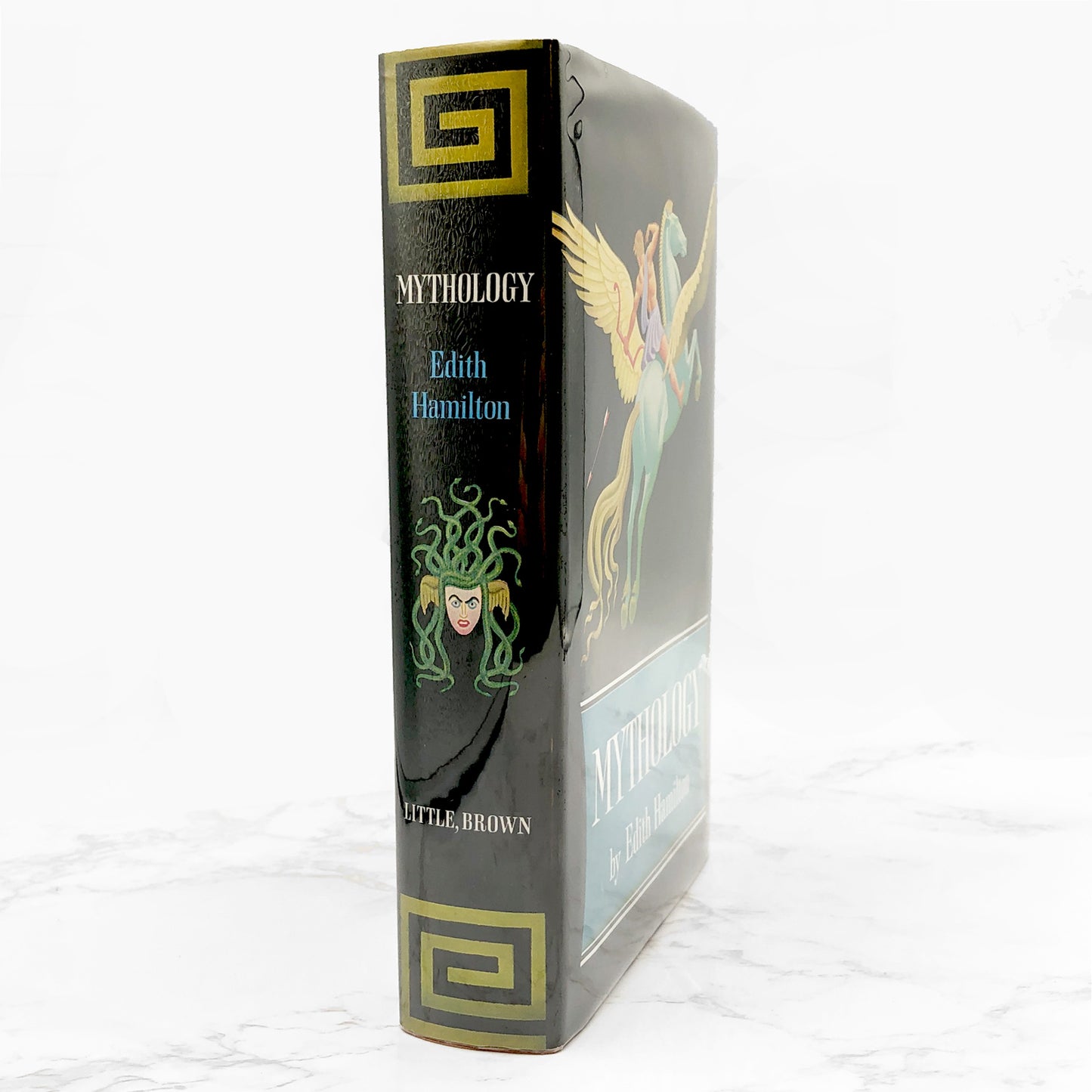 Mythology by Edith Hamilton [ILLUSTRATED HARDCOVER RE-ISSUE] 1998 • Little Brown