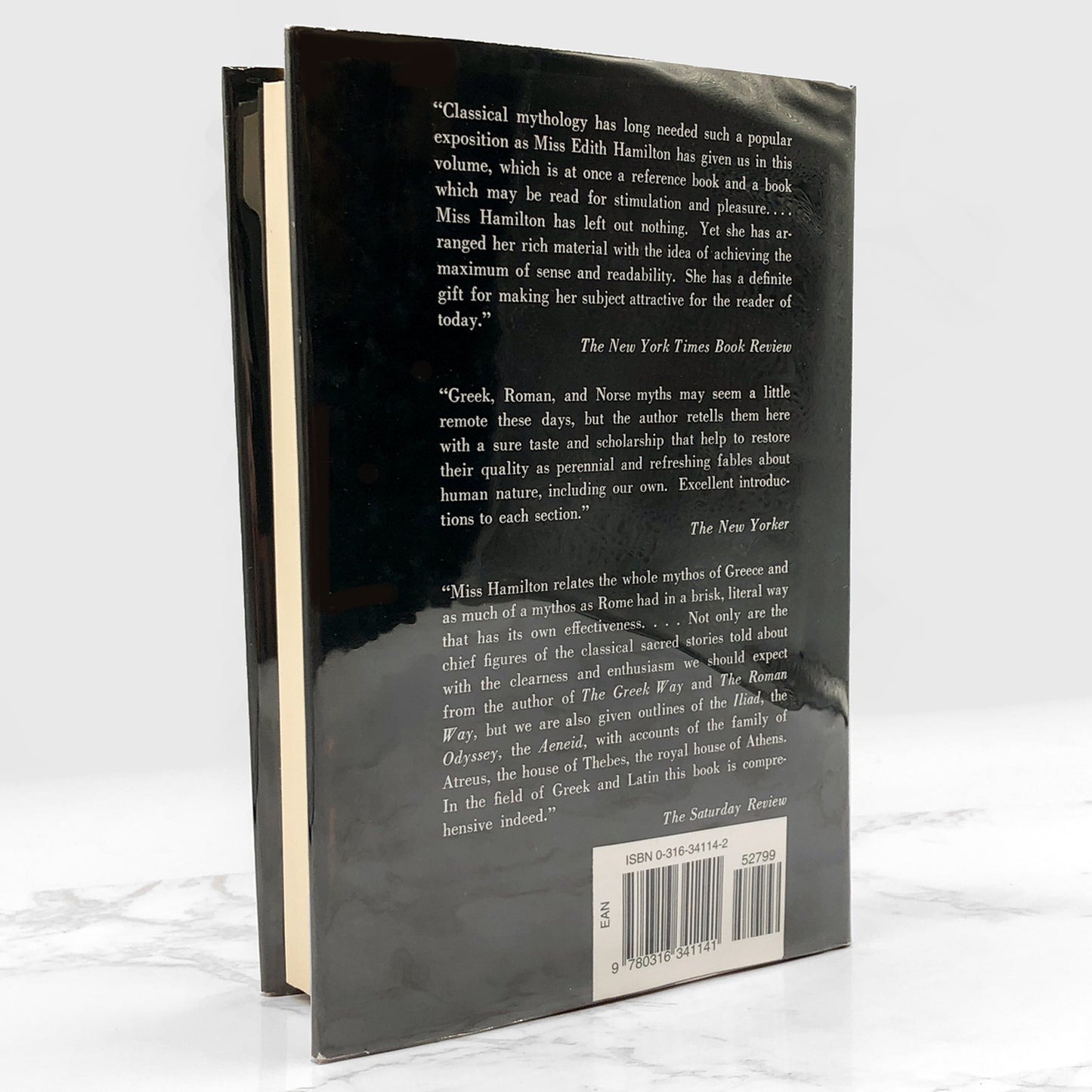 Mythology by Edith Hamilton [ILLUSTRATED HARDCOVER RE-ISSUE] 1998 • Little Brown