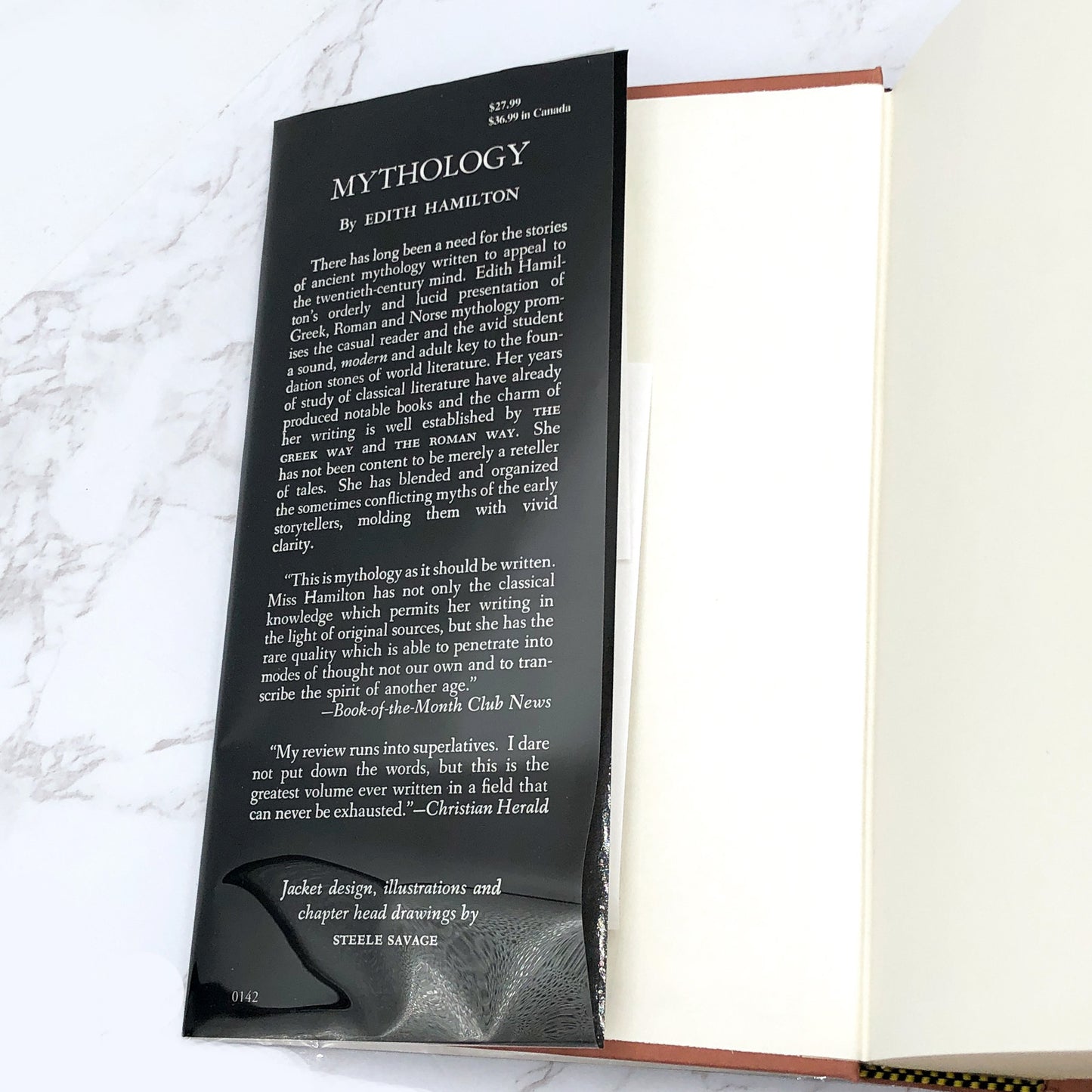 Mythology by Edith Hamilton [ILLUSTRATED HARDCOVER RE-ISSUE] 1998 • Little Brown