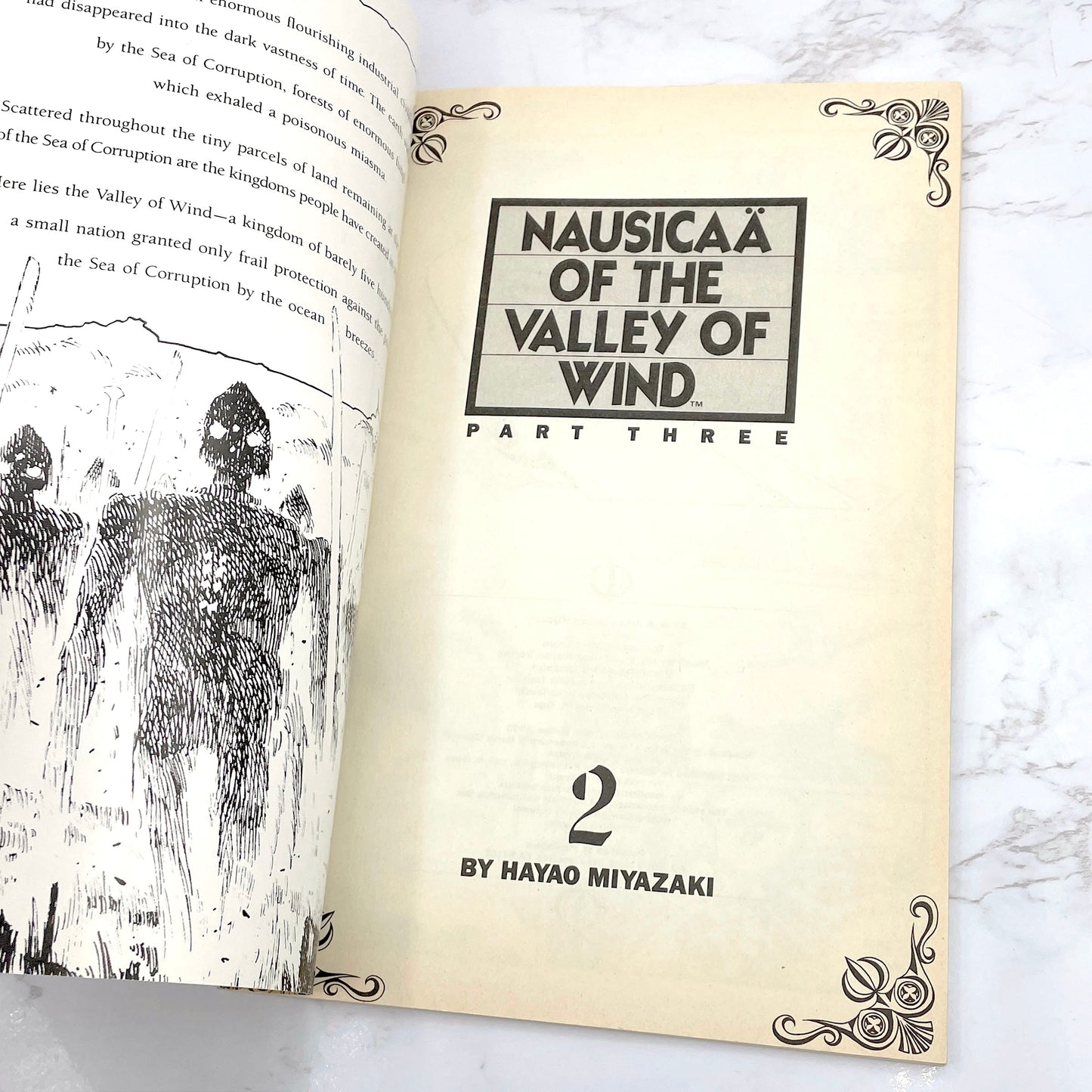 Nausicaa of the Valley of Wind by Hayao Miyazaki [PART THREE • ISSUE #2] 1993 • Viz Comics