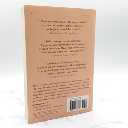 Naked by David Sedaris [TRADE PAPERBACK RE-PRINT] 1998 • Later Printing • Back Bay Books
