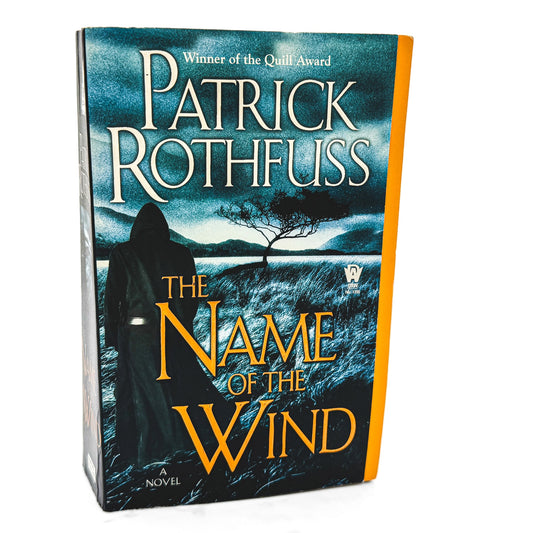 The Name of the Wind by Patrick Rothfuss [FIRST U.S. PAPERBACK EDITION] 2008 • DAW Books