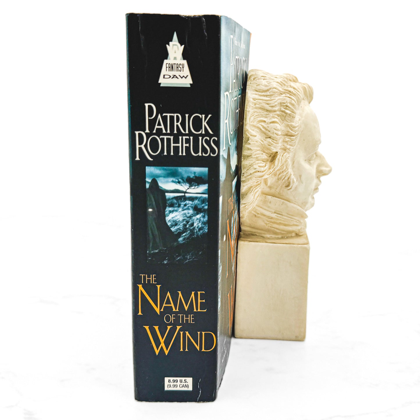The Name of the Wind by Patrick Rothfuss [FIRST U.S. PAPERBACK EDITION] 2008 • DAW Books