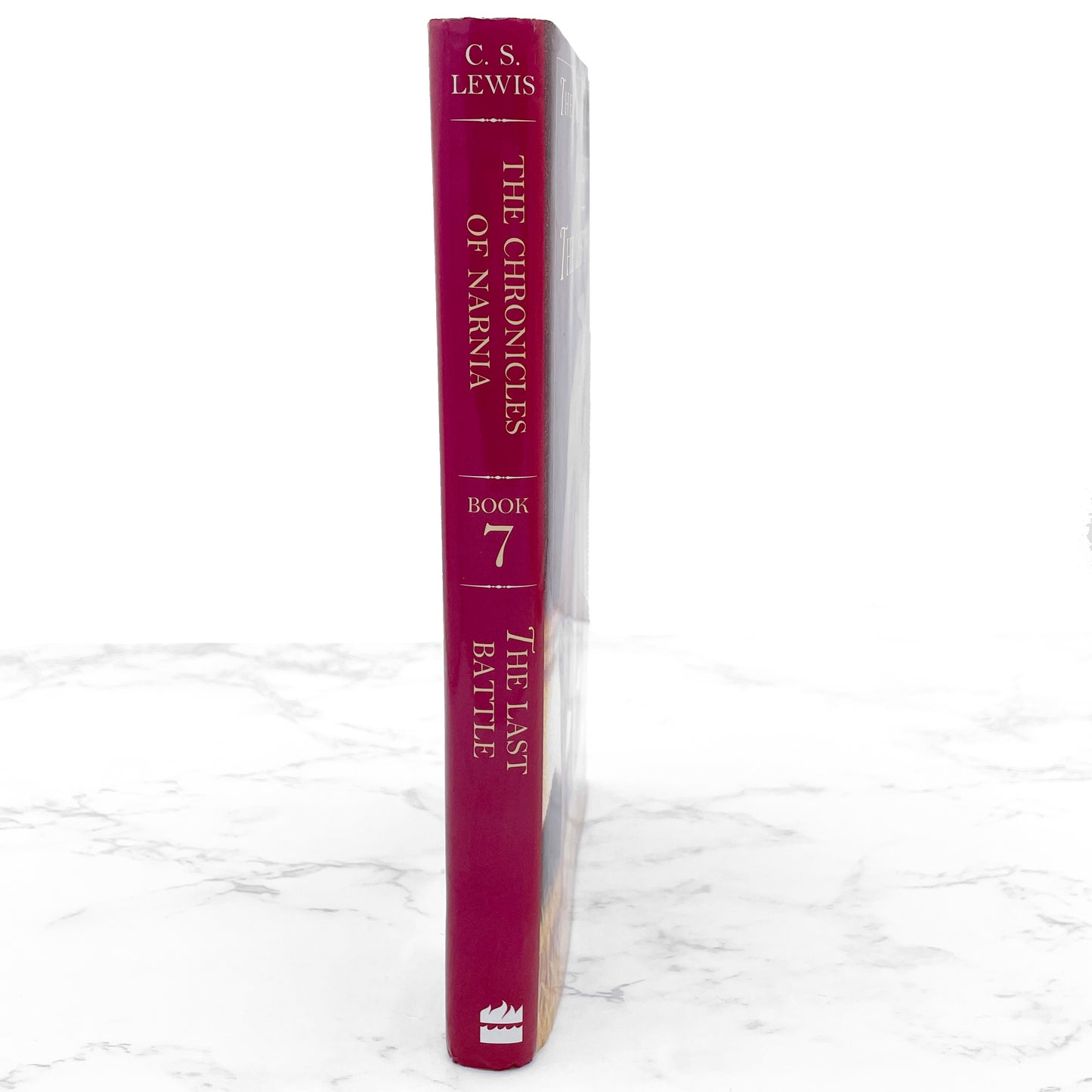 The Last Battle by C.S. Lewis [HARDCOVER RE-ISSUE] 1994 • Chronicles of Narnia #7