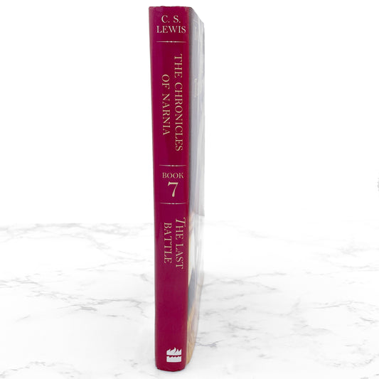 The Last Battle by C.S. Lewis [HARDCOVER RE-ISSUE] 1994 • Chronicles of Narnia #7