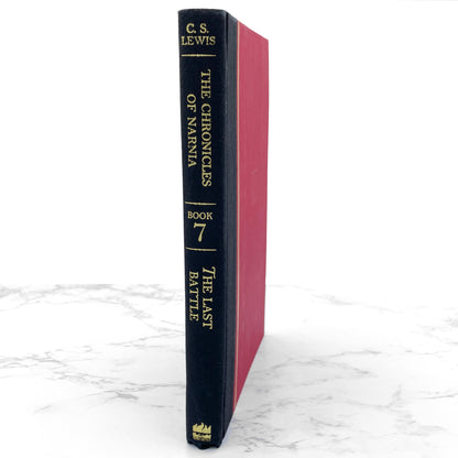 The Last Battle by C.S. Lewis [HARDCOVER RE-ISSUE] 1994 • Chronicles of Narnia #7
