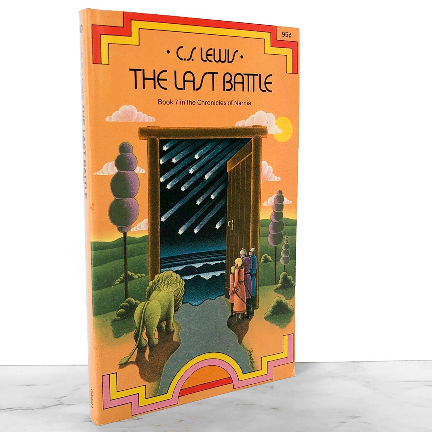 The Last Battle by C.S. Lewis [1978 PAPERBACK] • Collier • Chronicles of Narnia #7