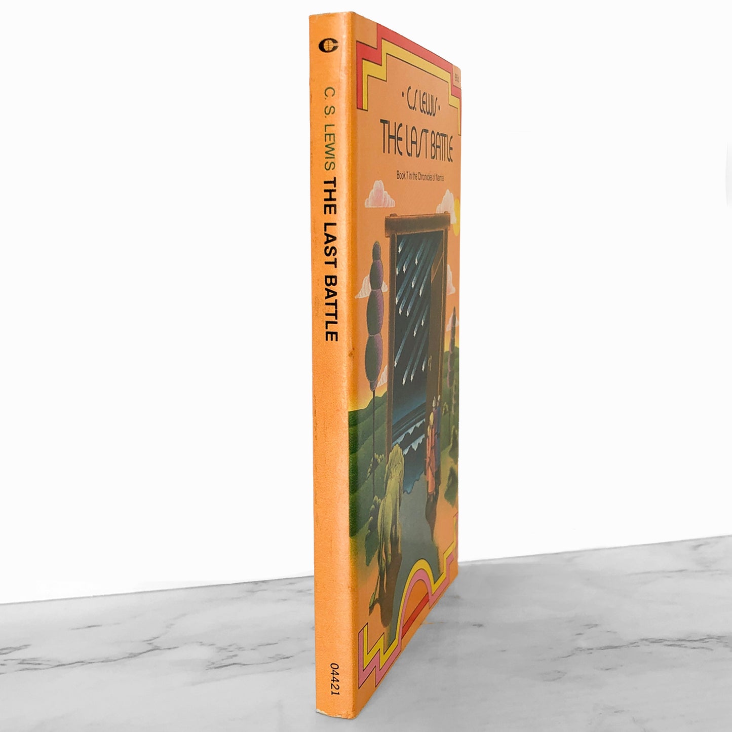 The Last Battle by C.S. Lewis [1971 PAPERBACK] • Collier • Chronicles of Narnia #7