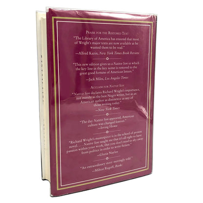 Native Son [The Restored Text] by Richard Wright [CENTENNIAL HARDCOVER RE-ISSUE] 2008 • Harper Perennial