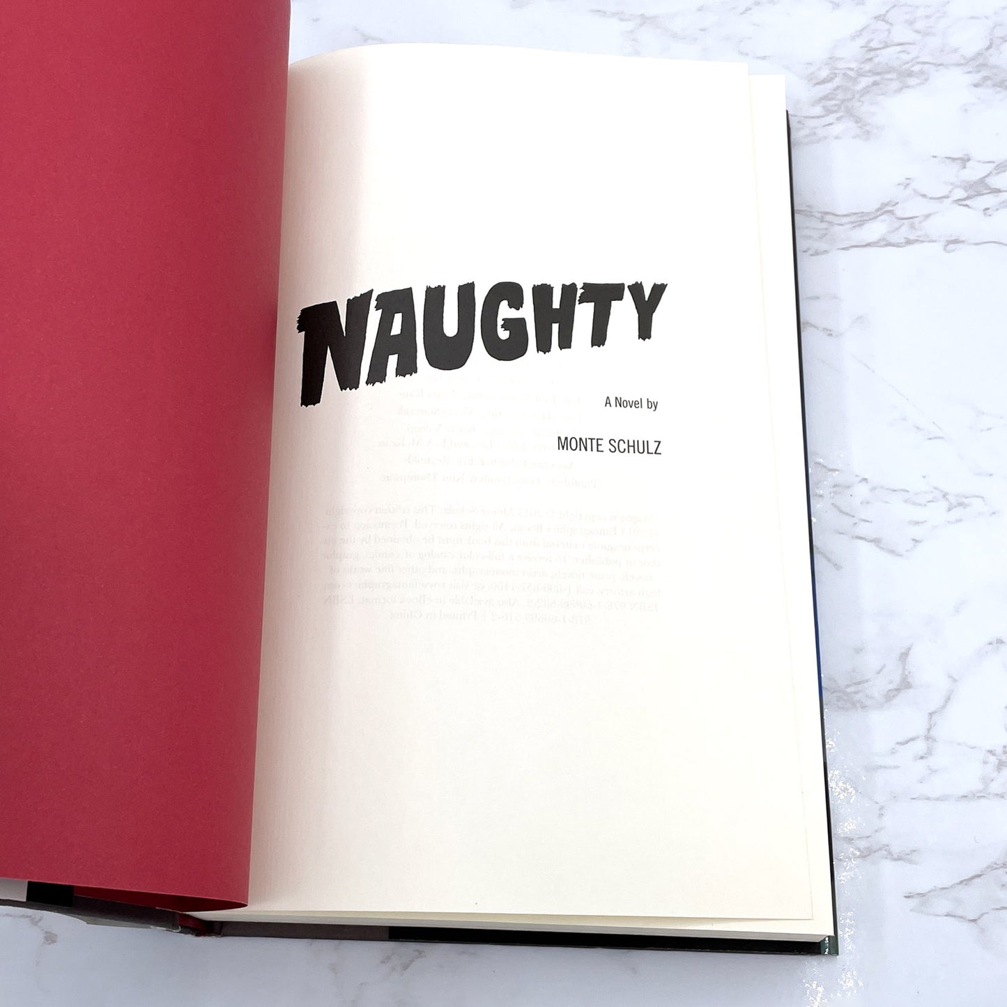Naughty by Monte Schulz [FIRST EDITION] 2013 • Fantagraphics Books