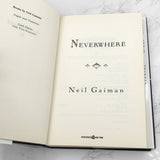 Neverwhere by Neil Gaiman [FIRST EDITION] 1997 • Avon Books