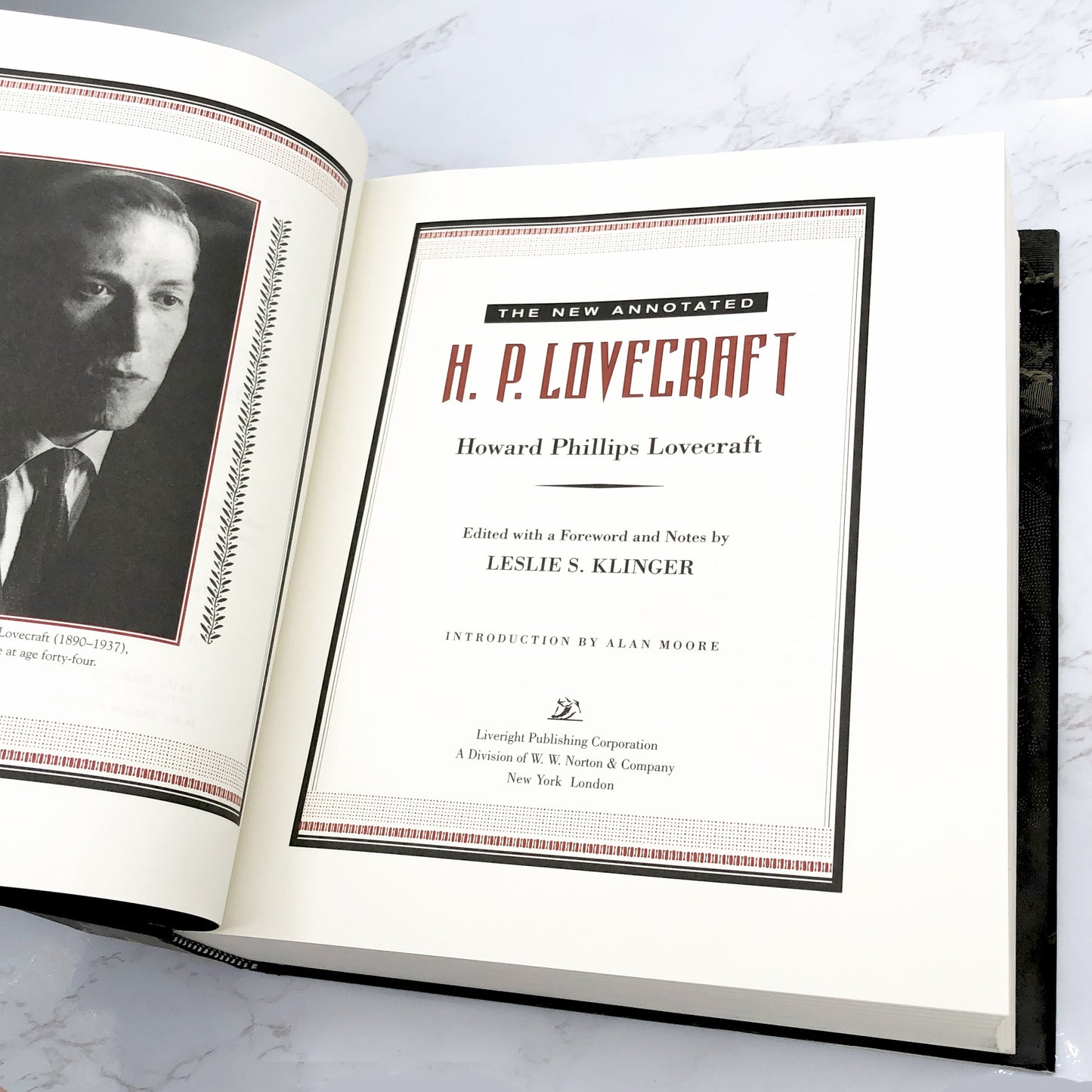 The New Annotated H.P. Lovecraft [FIRST EDITION • FIRST PRINTING] 2014 • Liveright