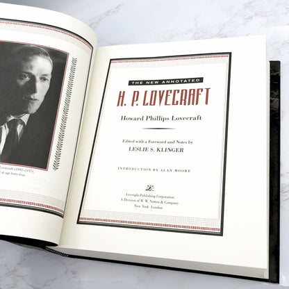 The New Annotated H.P. Lovecraft [FIRST EDITION • FIRST PRINTING] 2014 • Liveright