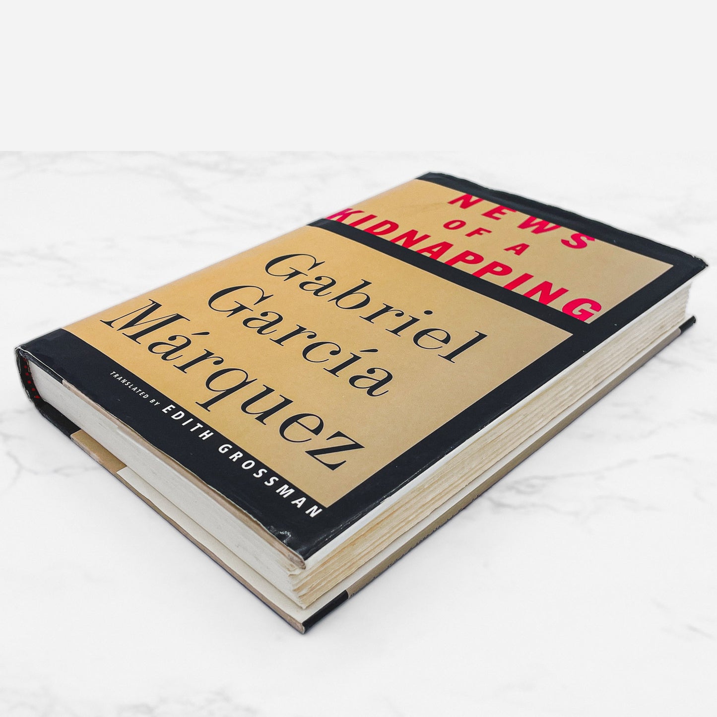 News of a Kidnapping by Gabriel García Márquez [U.S. FIRST EDITION] 1997 • Knopf