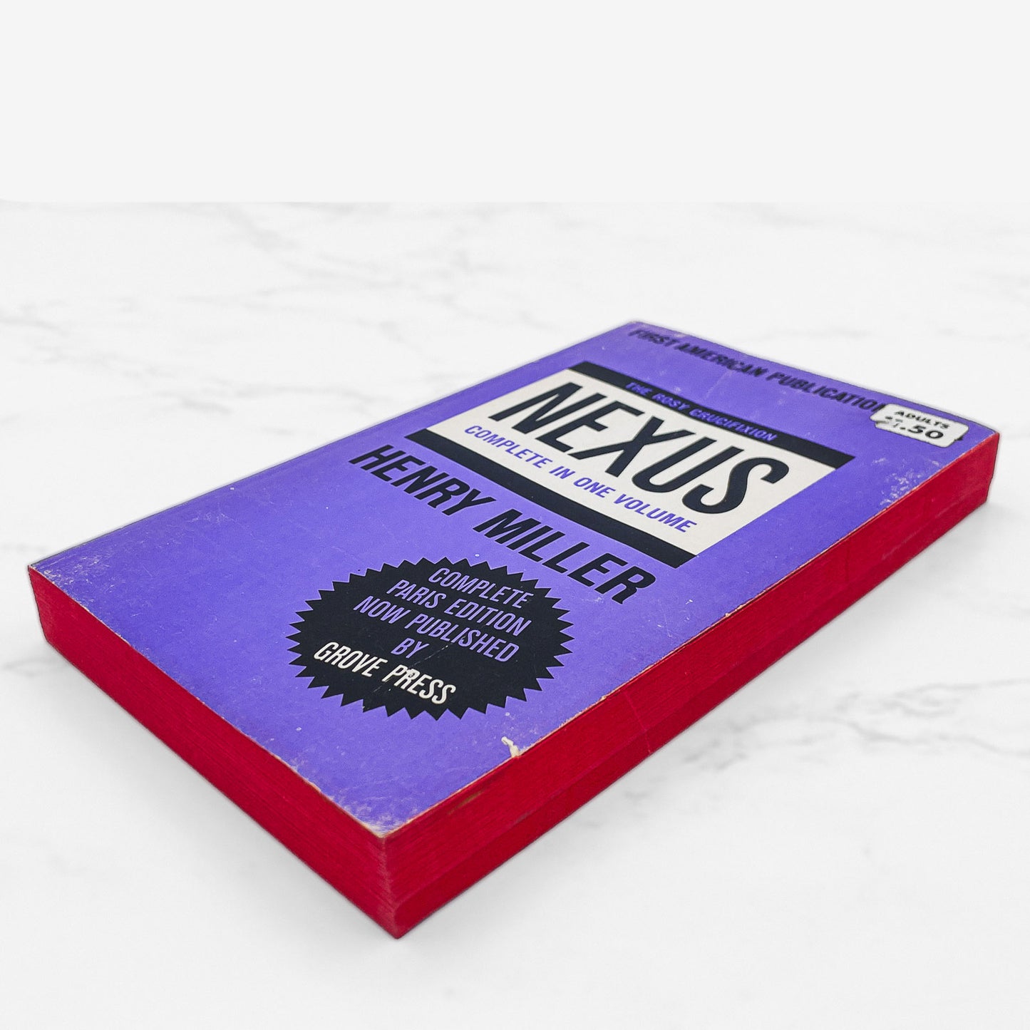 Nexus by Henry Miller [FIRST U.S. PAPERBACK EDITION] 1965 • The Grove Press