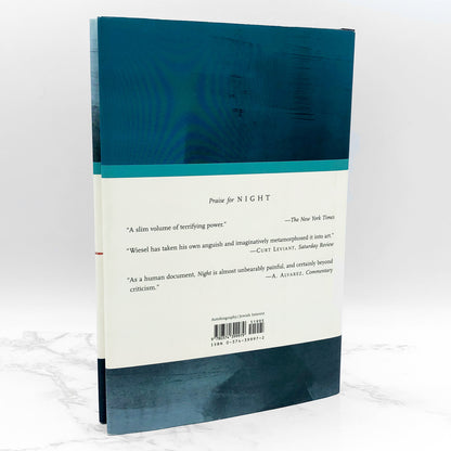 Night by Elie Wiesel [HARDCOVER RE-ISSUE] 2016 • Hill & Wang