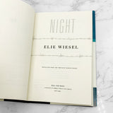 Night by Elie Wiesel [HARDCOVER RE-ISSUE] 2016 • Hill & Wang