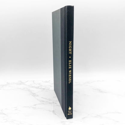 Night by Elie Wiesel [HARDCOVER RE-ISSUE] 2016 • Hill & Wang