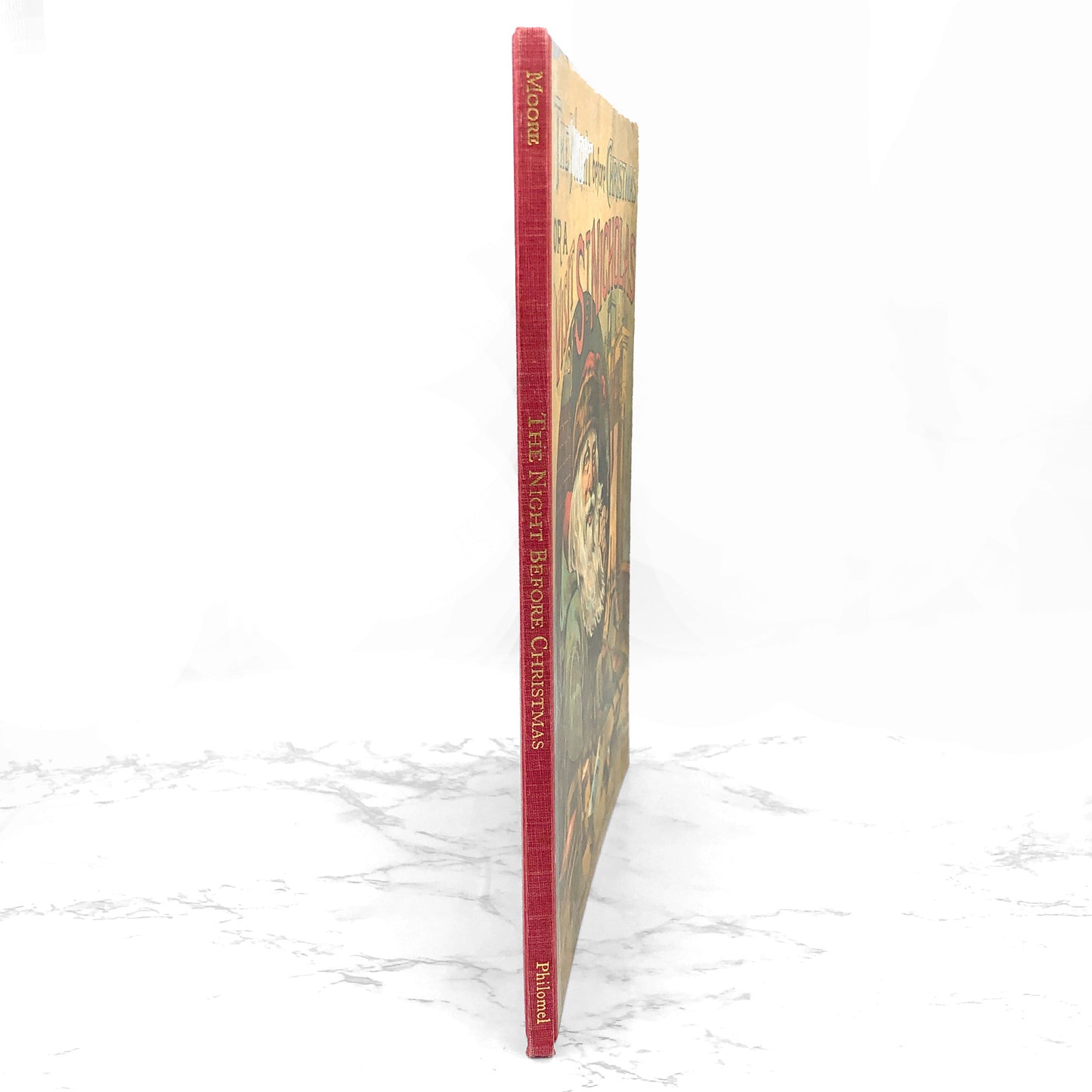 The Night Before Christmas or, A Visit from St. Nicholas by Clement Clarke Moore [ANTIQUE HARDCOVER REPRODUCTION] 1989 • Philomel
