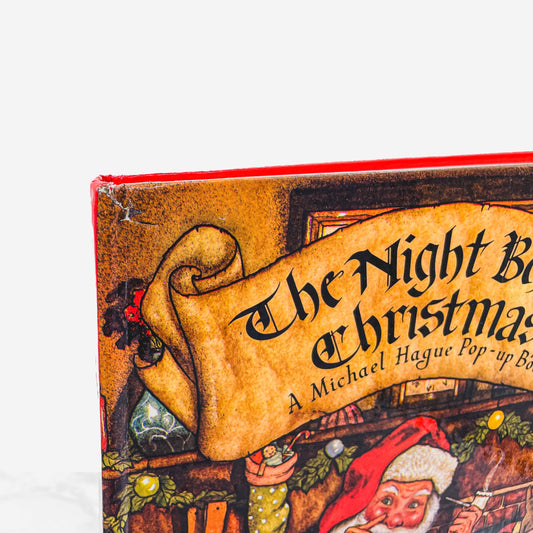 The Night Before Christmas by Michael Hague & Clement C. Moore [FIRST EDITION POP-UP BOOK] 1981 • HRW • 100% Functional!