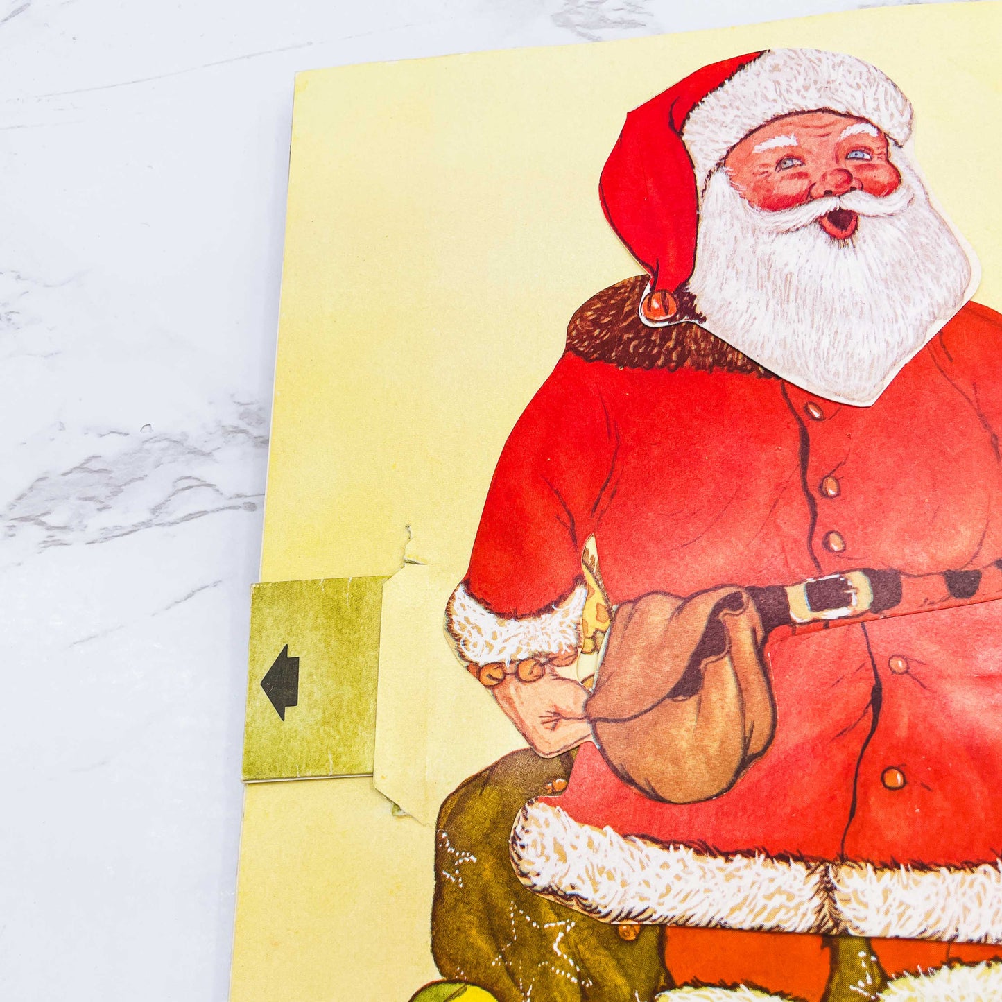 The Night Before Christmas by Michael Hague & Clement C. Moore [FIRST EDITION POP-UP BOOK] 1981 • HRW • 100% Functional!