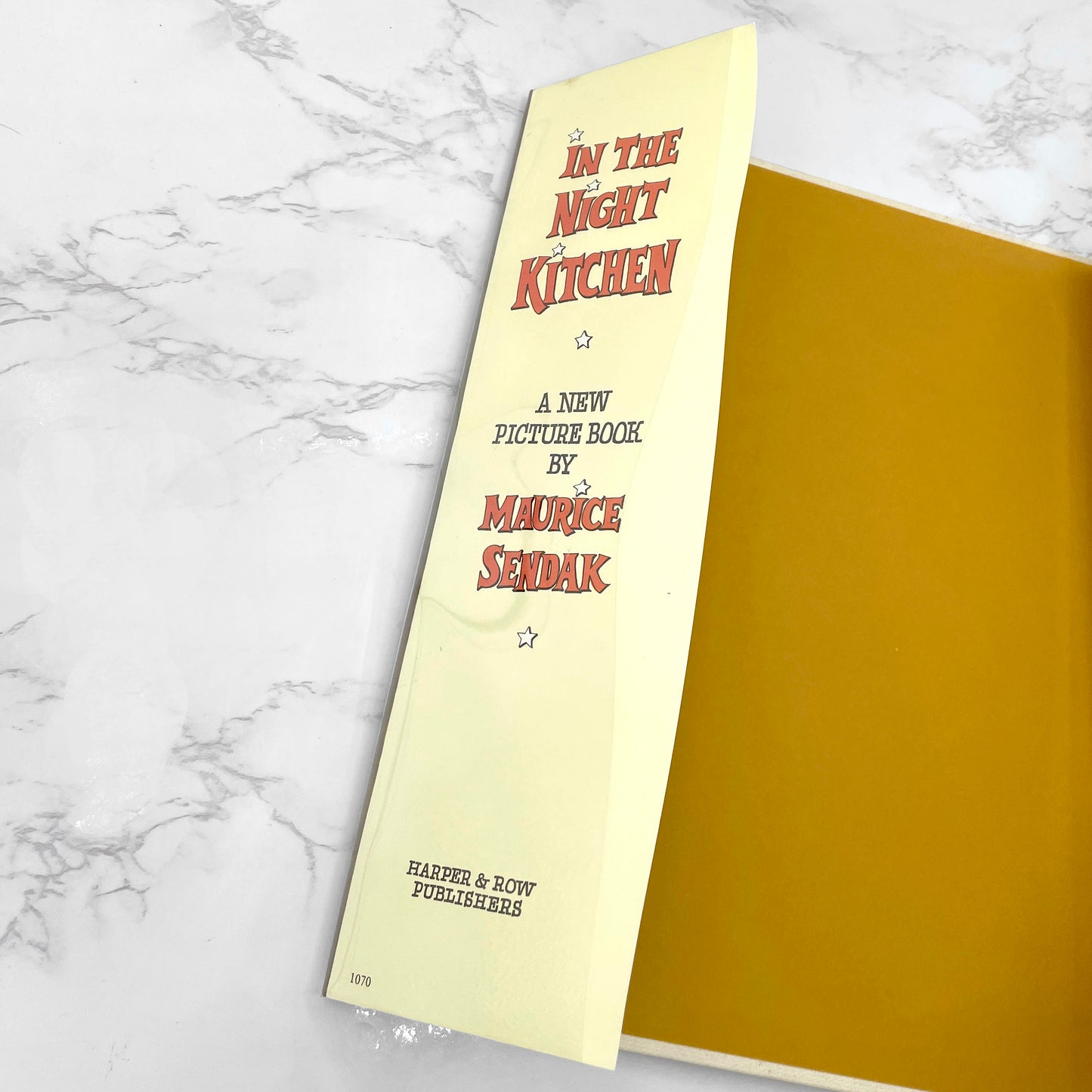 In The Night Kitchen by Maurice Sendak [FIRST EDITION] 1970 • Harper & Row