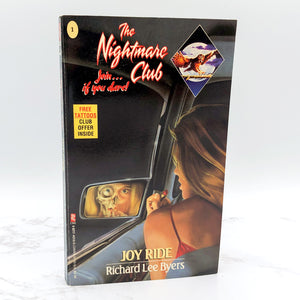 Joy Ride by Richard Lee Byers [FIRST EDITION PAPERBACK] 1993 • The Nightmare Club #1