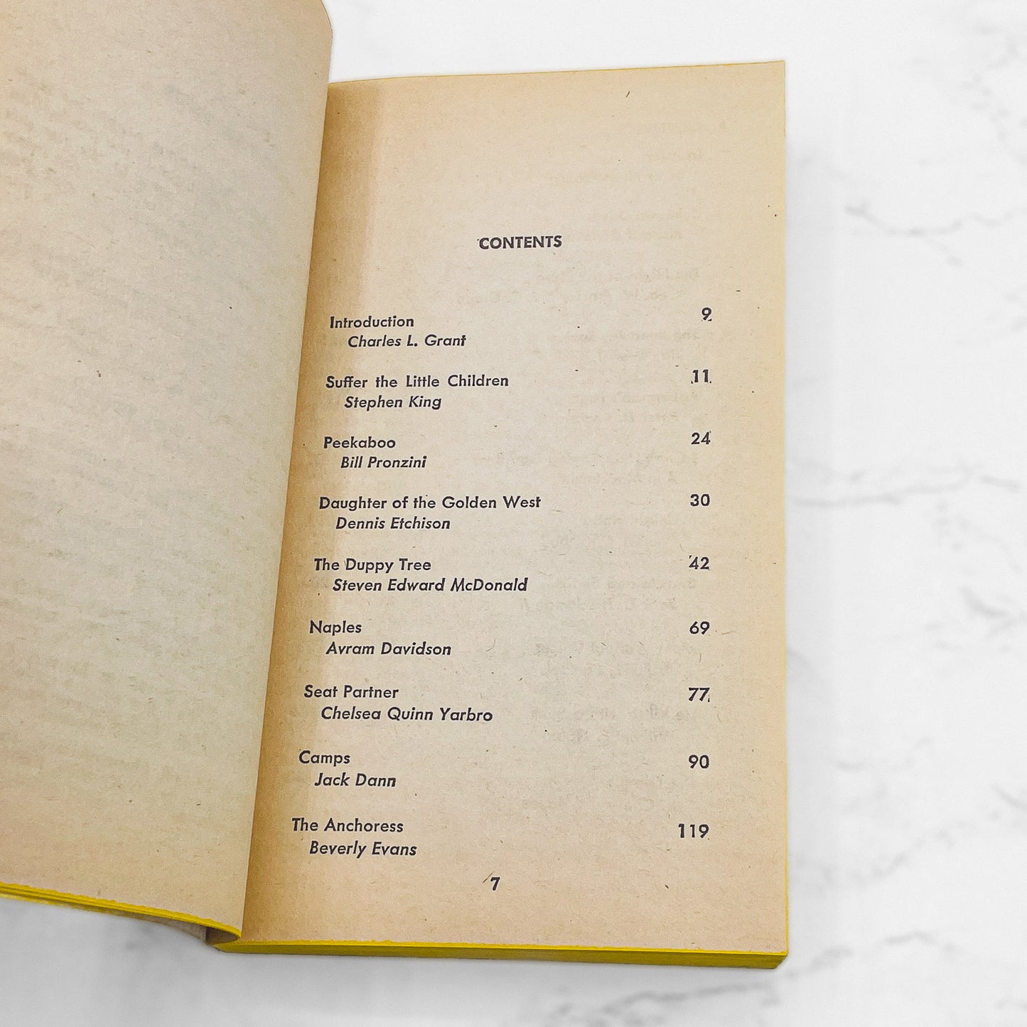 Nightmares edited by Charles L. Grant [FIRST PAPERBACK PRINTING] 1979 • Playboy Press • Stephen King