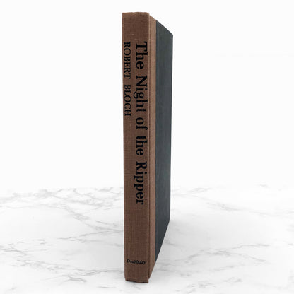 The Night of the Ripper by Robert Bloch SIGNED! [FIRST EDITION • FIRST PRINTING] 1984 • Doubleday