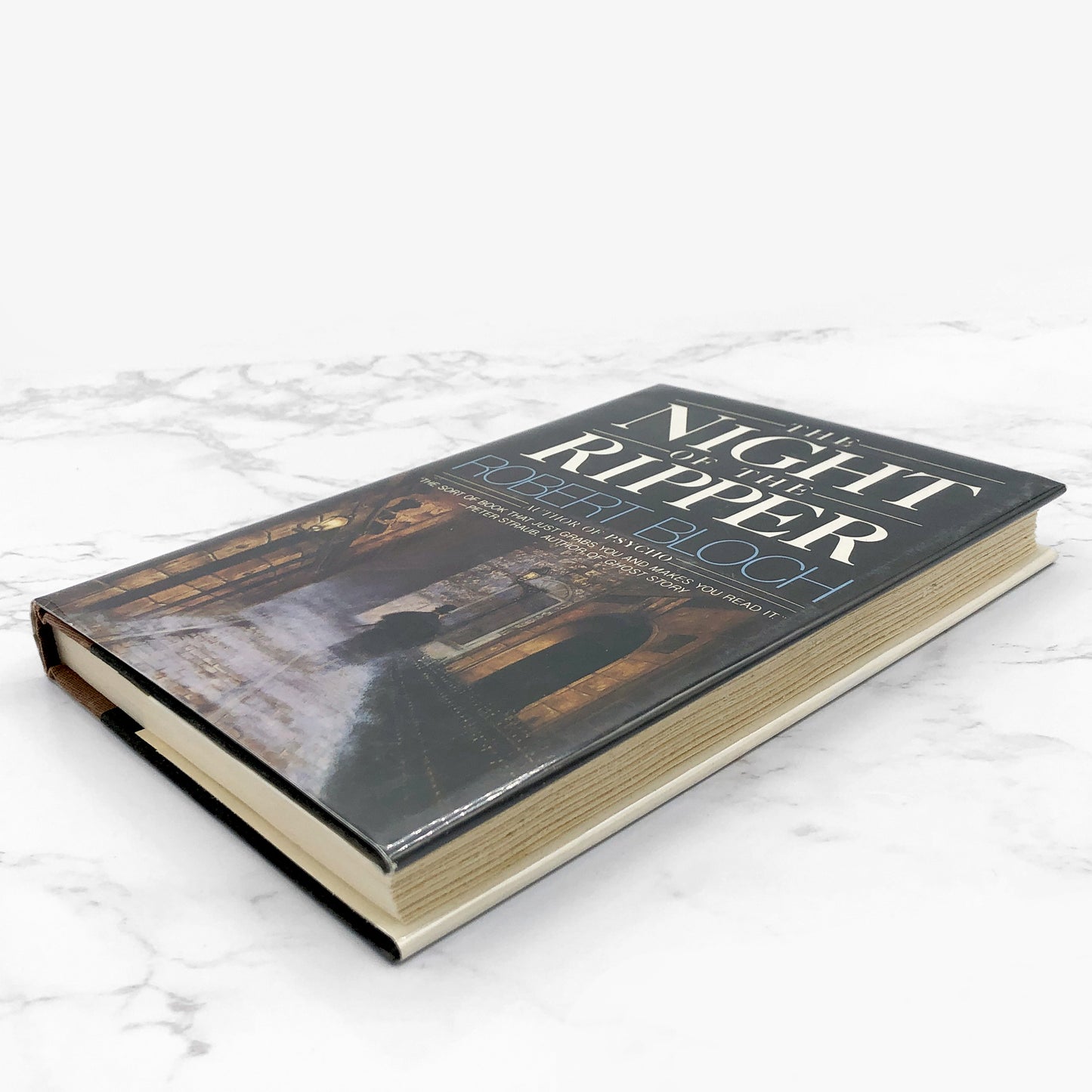 The Night of the Ripper by Robert Bloch SIGNED! [FIRST EDITION • FIRST PRINTING] 1984 • Doubleday