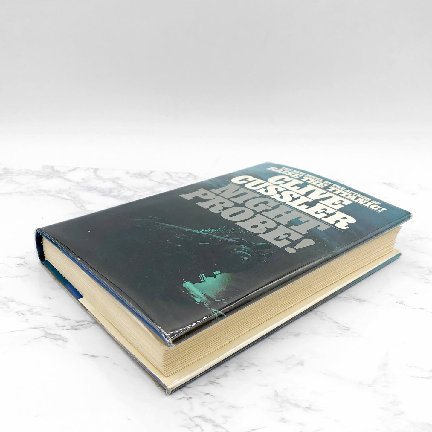 Night Probe! by Clive Cussler SIGNED! [FIRST BOOK CLUB EDITION] 1981 • Bantam