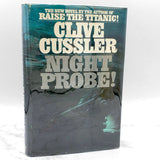 Night Probe! by Clive Cussler SIGNED! [FIRST BOOK CLUB EDITION] 1981 • Bantam