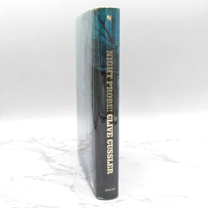Night Probe! by Clive Cussler SIGNED! [FIRST BOOK CLUB EDITION] 1981 • Bantam