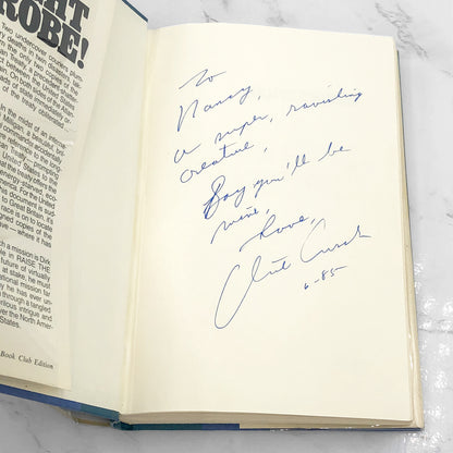 Night Probe! by Clive Cussler SIGNED! [FIRST BOOK CLUB EDITION] 1981 • Bantam