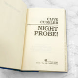 Night Probe! by Clive Cussler SIGNED! [FIRST BOOK CLUB EDITION] 1981 • Bantam