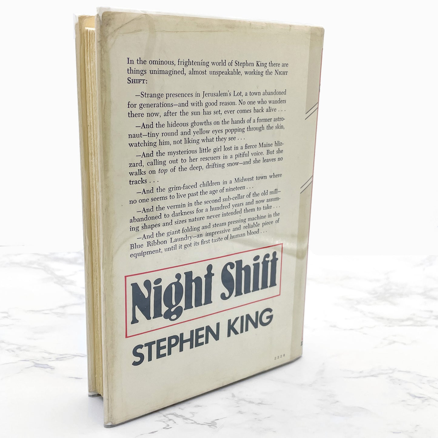 Night Shift by Stephen King [FIRST BOOK CLUB EDITION] 1978 • Doubleday
