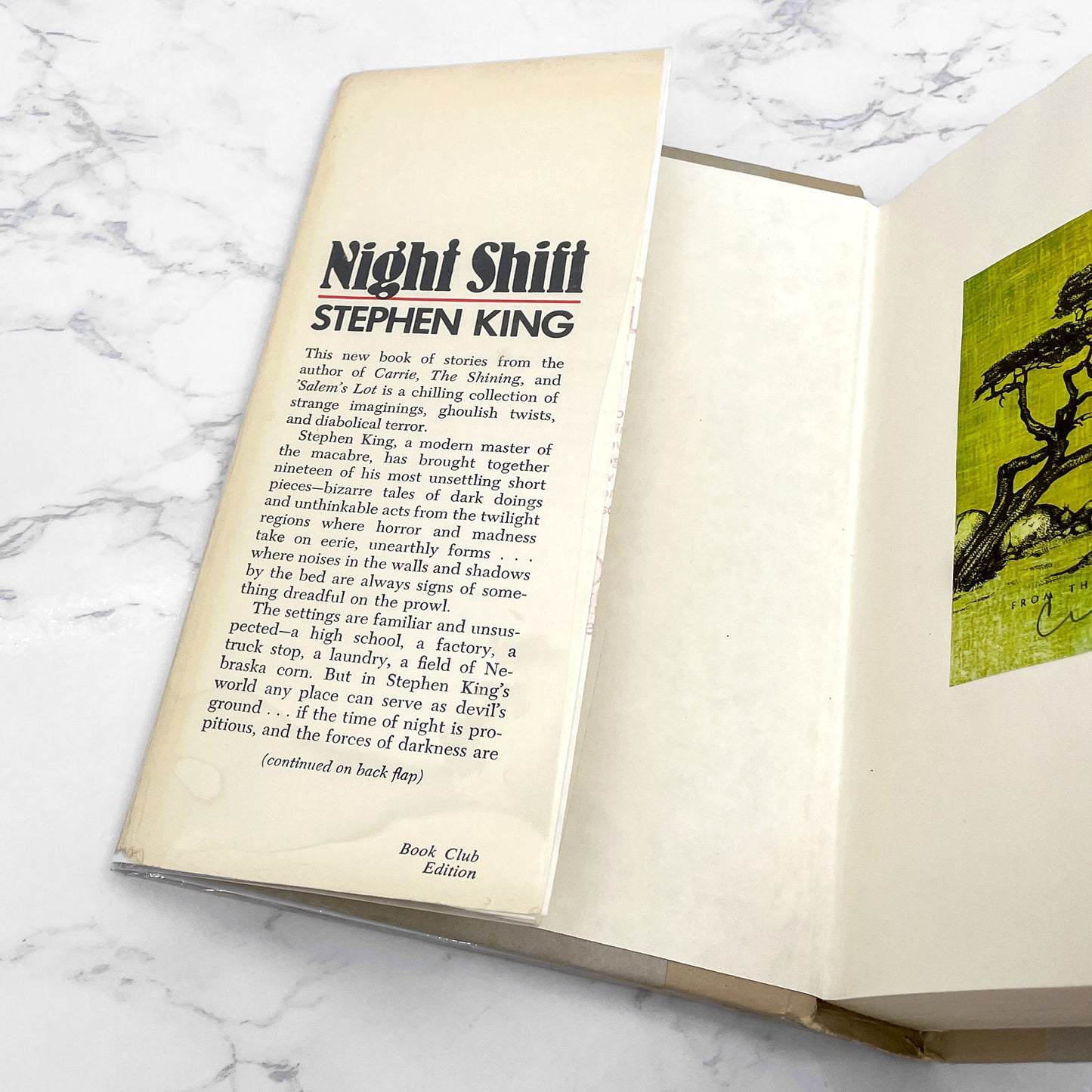 Night Shift by Stephen King [FIRST BOOK CLUB EDITION] 1978 • Doubleday