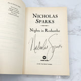 Nights in Rodanthe by Nicholas Sparks SIGNED! [FIRST PAPERBACK PRINTING] 2003